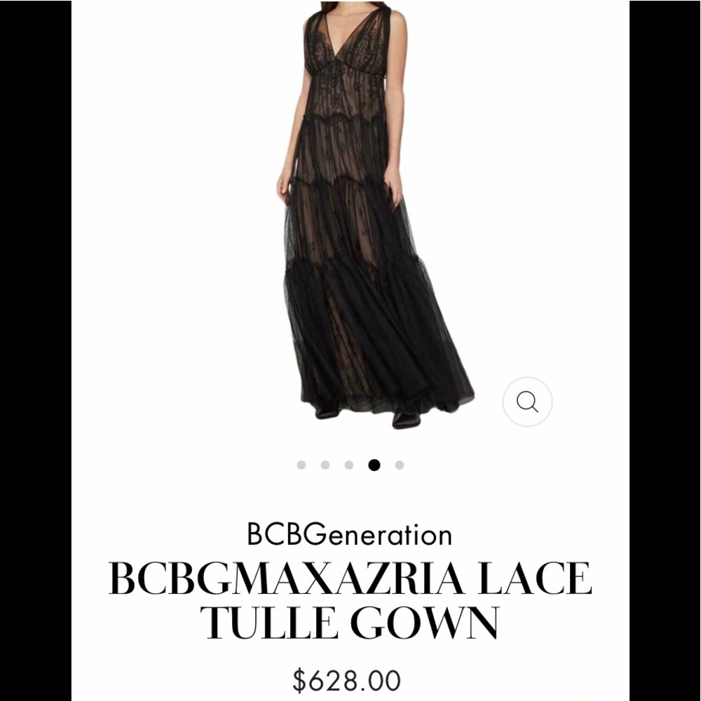 BCBG Max Azria NWT - Lace Tulle Gown
